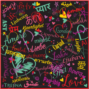 <span style="font-weight:400;">LOVE Square</span> - 17"