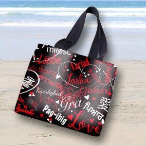 <span style="font-weight:400;">LOVE Canvas Tote Bag</span>