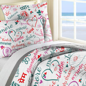 <span style="font-weight:400;">LOVE Duvet Cover & Pillow Shams</span>